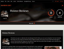 Tablet Screenshot of holsters.gunreviewspot.com
